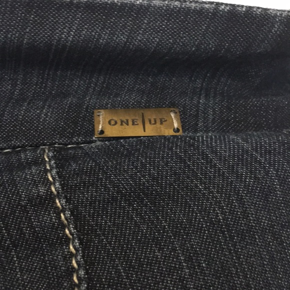 One|Up Jeans Wide Leg Flair Jeans- Almost New! - Picture 4 of 4